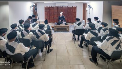 Photo of امیر المومنین حضرت خلیفۃ المسیح الخامس ایّدہ اللہ تعالیٰ بنصرہ العزیز کے ساتھ مجلس خدام الاحمدیہ امریکہ کے ساؤتھ ایسٹ ریجن کےایک وفد کی ملاقات