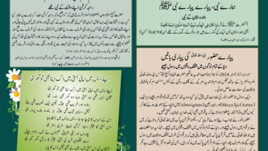 Photo of بچوں کا الفضل 12؍جنوری 2025ء