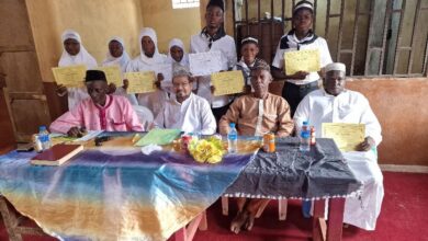 Photo of فری ٹاؤن ، سیرالیون میں ایک تقریب آمین کا انعقاد