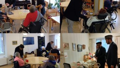 Photo of مجلس انصار اللہ فن لینڈ کے شعبہ ایثار کے تحت اولڈ ہوم کا دورہ اور تحائف کی تقسیم