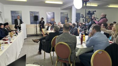 Photo of جرمنی میں سو مساجد سکیم کی پہلی مسجدکی تعمیر کے ۲۵؍سال مکمل ہونے پر ایک پُروقار تقریب