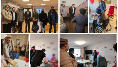 Photo of مجلس انصار اللہ فن لینڈ کے تحت اولڈ ہوم کا دورہ