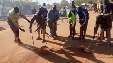 Photo of مجلس خدام الاحمدیہ باماکو،مالی کی ایک وقار عمل مہم
