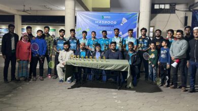 Photo of مجلس خدا م الاحمدیہ بنگلہ دیش کے تحت مسرور بیڈمنٹن ٹورنامنٹ