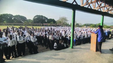 Photo of سیرالیون کے ناصر احمدیہ سینئر سیکنڈری سکول میں جلسہ یوم مصلح موعود کا بابرکت انعقاد