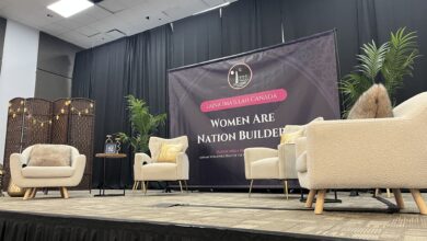 Photo of کینیڈا میں خواتین کے عالمی دن کے موقع پر لجنہ اماء اللہ کا تبلیغی پروگرام