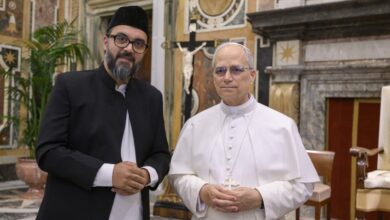 Photo of نئے پوپ لیو چہاردہم کی افتتاحی تقریب اور عالمی مذاہب کے وفد میں جماعت احمدیہ کی نمائندگی