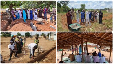 Photo of آئیوری کوسٹ میں تین احمدیہ مساجد کا سنگ بنیاد