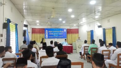 Photo of جامعہ احمدیہ بنگلہ دیش میں جلسہ یوم خلافت کا بابرکت انعقاد