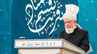 Photo of خطاب سیدنا امیر المومنین حضرت خلیفۃ المسیح الخامس ایدہ اللہ تعالیٰ بنصرہ العزیز برموقع تقریب تقسیم اسناد جامعہ احمدیہ جرمنی،کینیڈا،برطانیہ اور گھانا۲۰۲۵ء