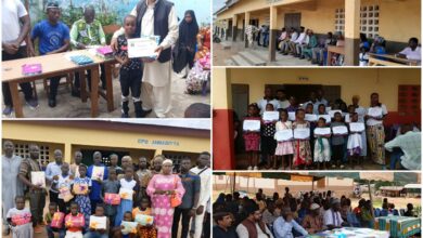 Photo of آئیوری کوسٹ میں احمدیہ و ہیومینٹی فرسٹ کے سکولز میں تعلیمی سال کے اختتام پر پروگرامز کا انعقاد