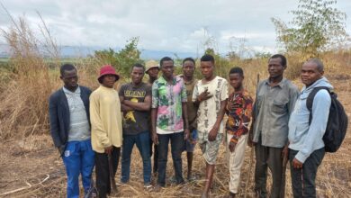 Photo of مجلس خدام الاحمدیہ بوما ریجن، کونگو سنٹرل کے زیر اہتمام جماعتی زمین پر ایک وقار عمل