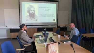 Photo of وسطی سویڈن میں اہم سیاسی و مذہبی شخصیات سے ملاقات اور تبلیغ سٹالز کا اہتمام