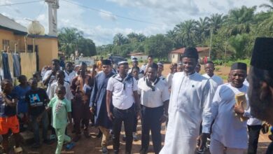 Photo of شمال مشرقی سیرالیون میں امیر صاحب کے ہمراہ ایک وفد کا تربیتی دورہ