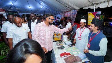 Photo of گیانا میں نمائش بلڈنگ ایکسپو میں جماعت احمدیہ کا تبلیغی سٹال