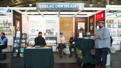 Photo of جرمنی میں ۷۷ویں ’فرینکفرٹ انٹرنیشنل بک فیئر‘میں جماعت احمدیہ کی شرکت