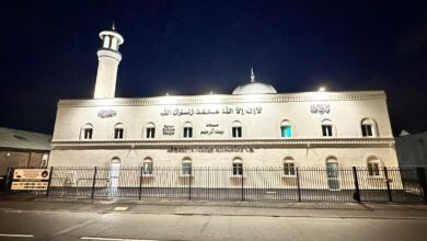 Photo of ویلز (برطانیہ) کے دارالحکومت کارڈف میں پہلی احمدیہ مسجد بیت الرحیم کی تعمیر
